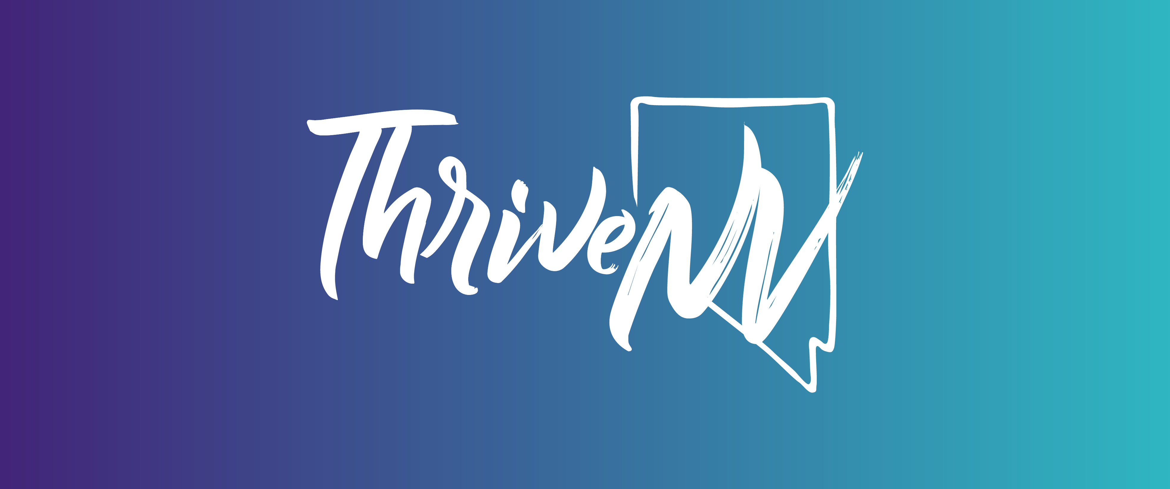 ThriveNV logo on a purple and blue gradient background